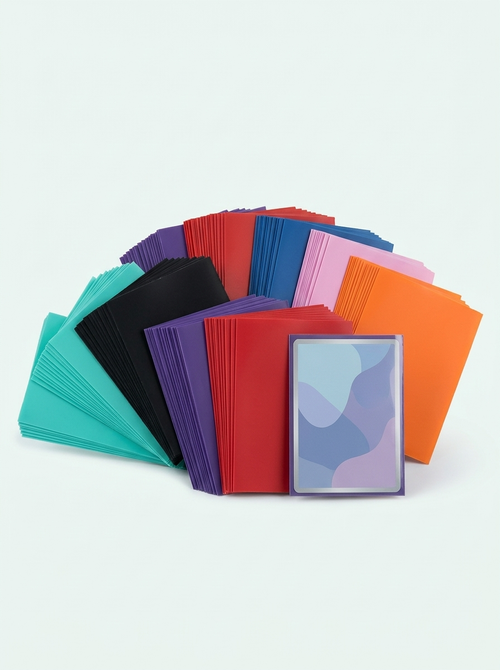 Sleeves mates format japonais Mintcase, plusieurs couleurs