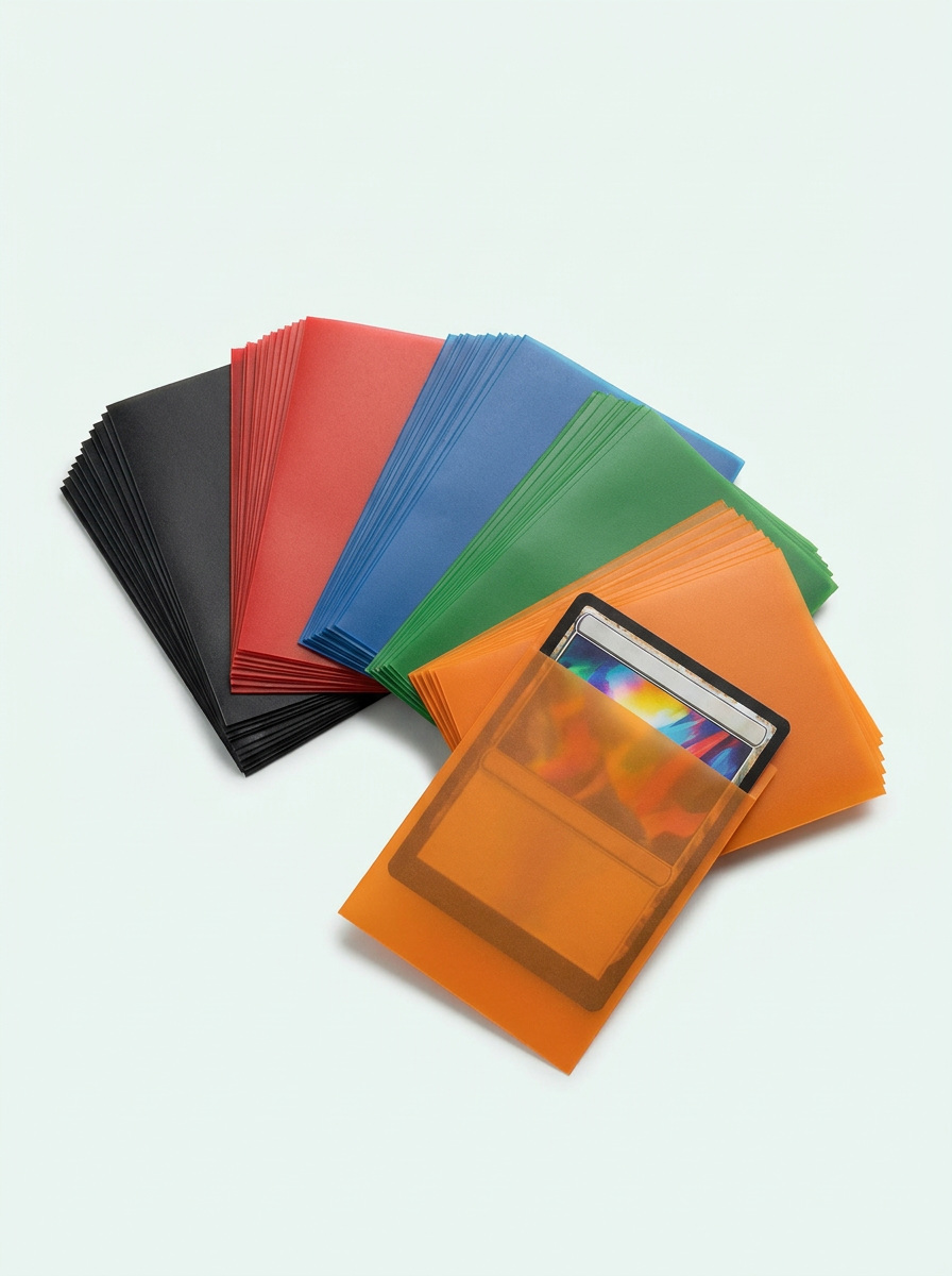 Sleeves mates 66 x 91 mm Mintcase, plusieurs couleurs