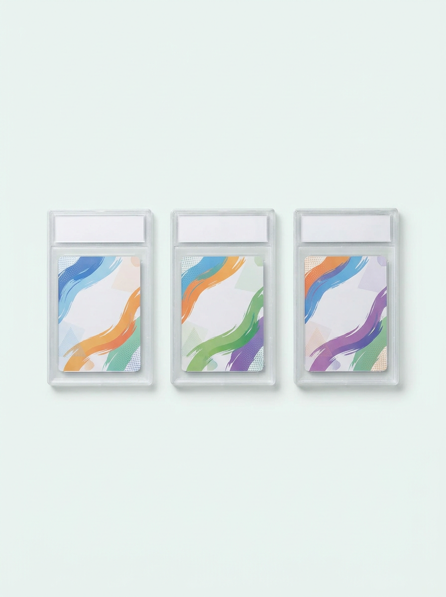 Boîtiers rigides anti-UV style slab Mintcase pour carte