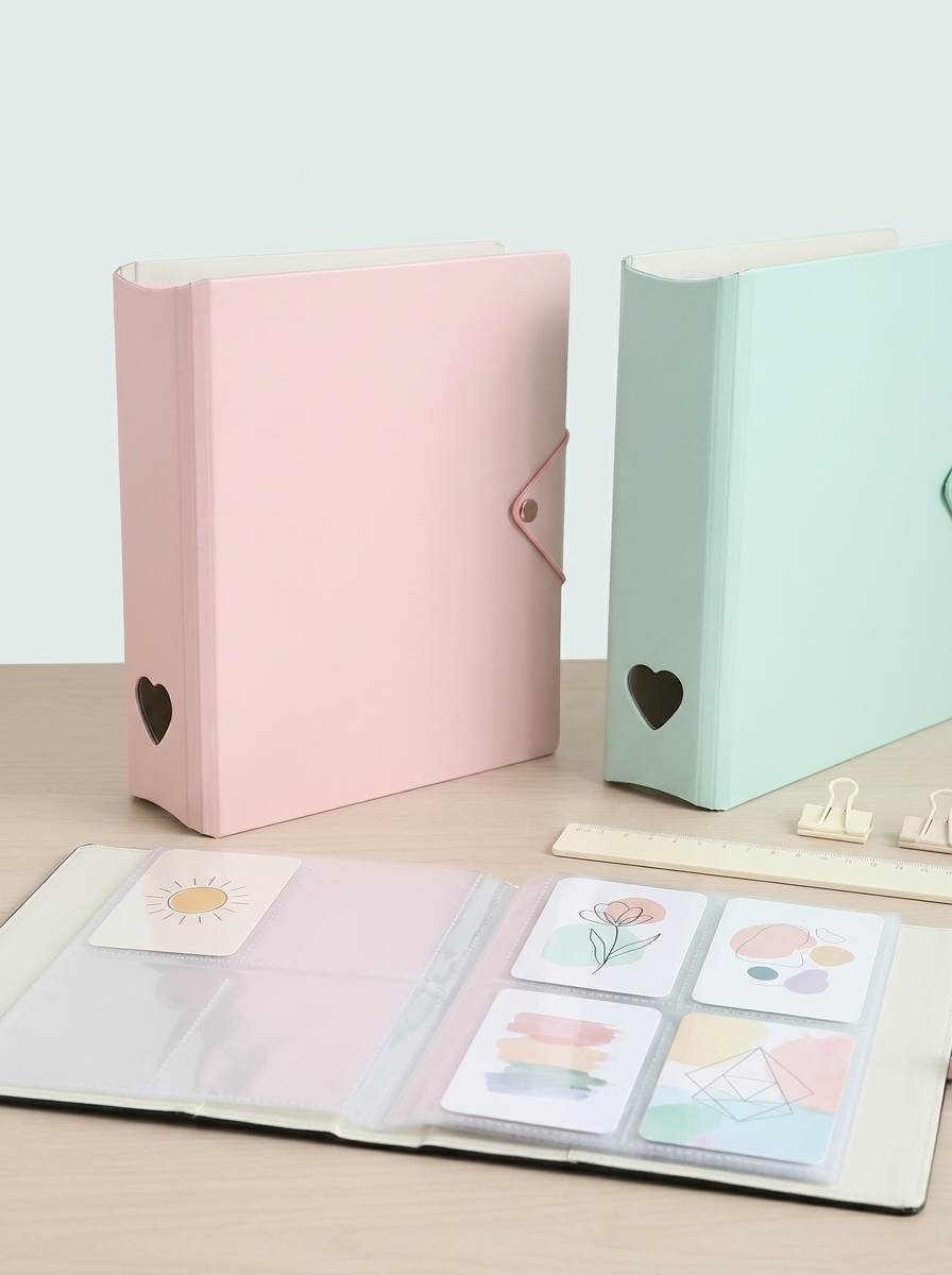 Classeur photocards A5 couleurs pastel Mintcase