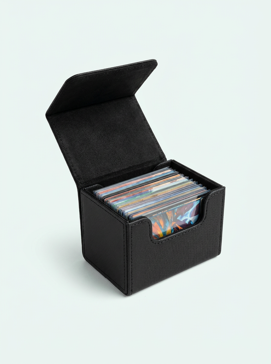 Deck box cuir portable Mintcase 100 cartes