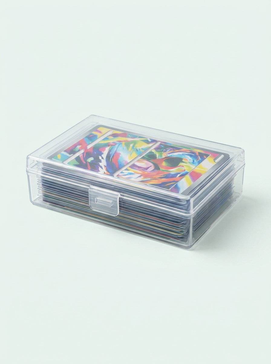 Mallette transparente pour cartes Mintcase