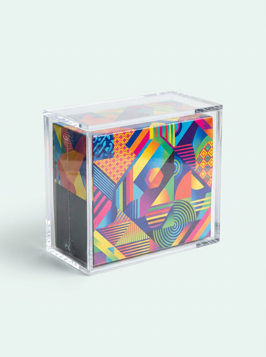 Vitrine acrylique magnétique 5 mm pour coffret Mintcase