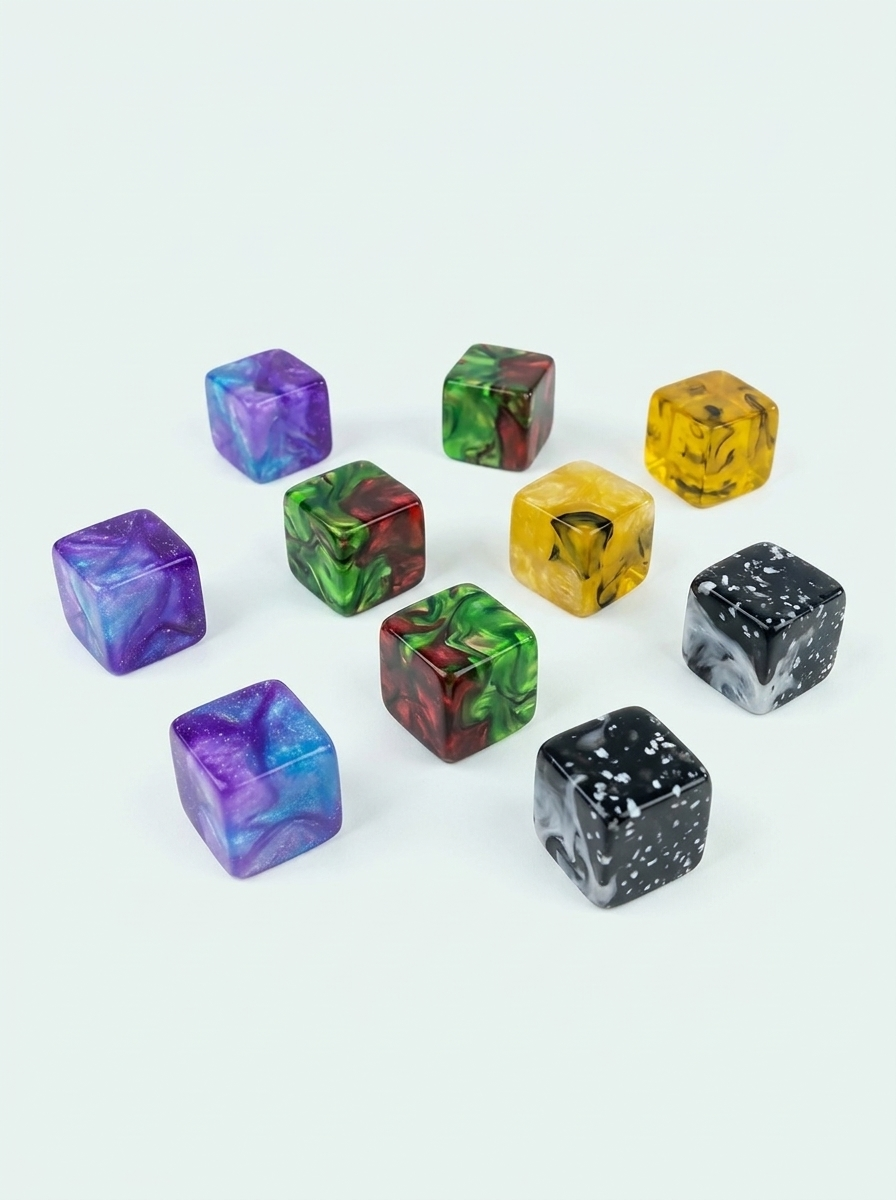 Lot de 10 dés compteurs Mintcase