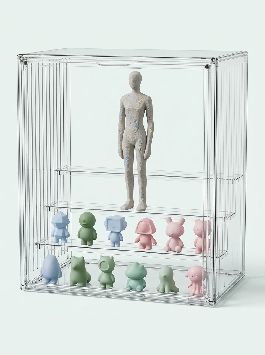 Vitrine anti-poussière Mintcase pour figurines, plusieurs tailles