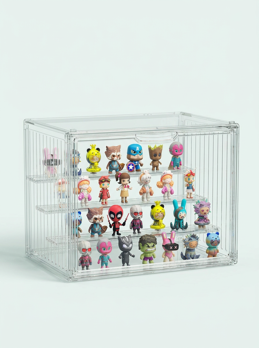 Vitrine acrylique 3 niveaux Mintcase