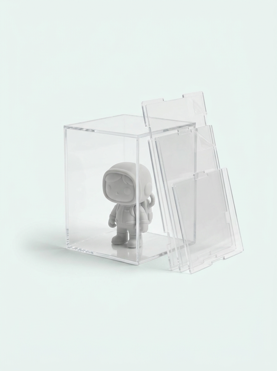 Vitrine acrylique à monter taille M Mintcase