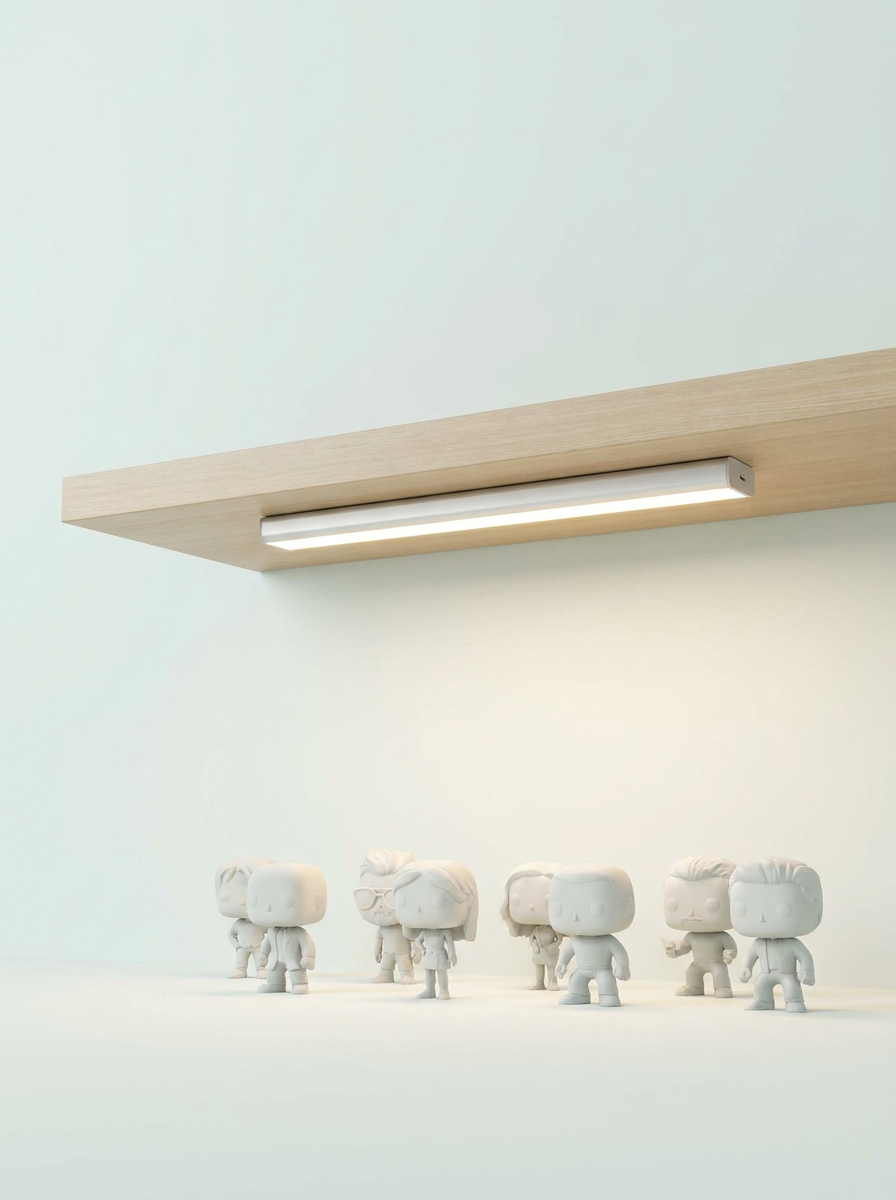Éclairage LED sans fil Mintcase pour vitrine