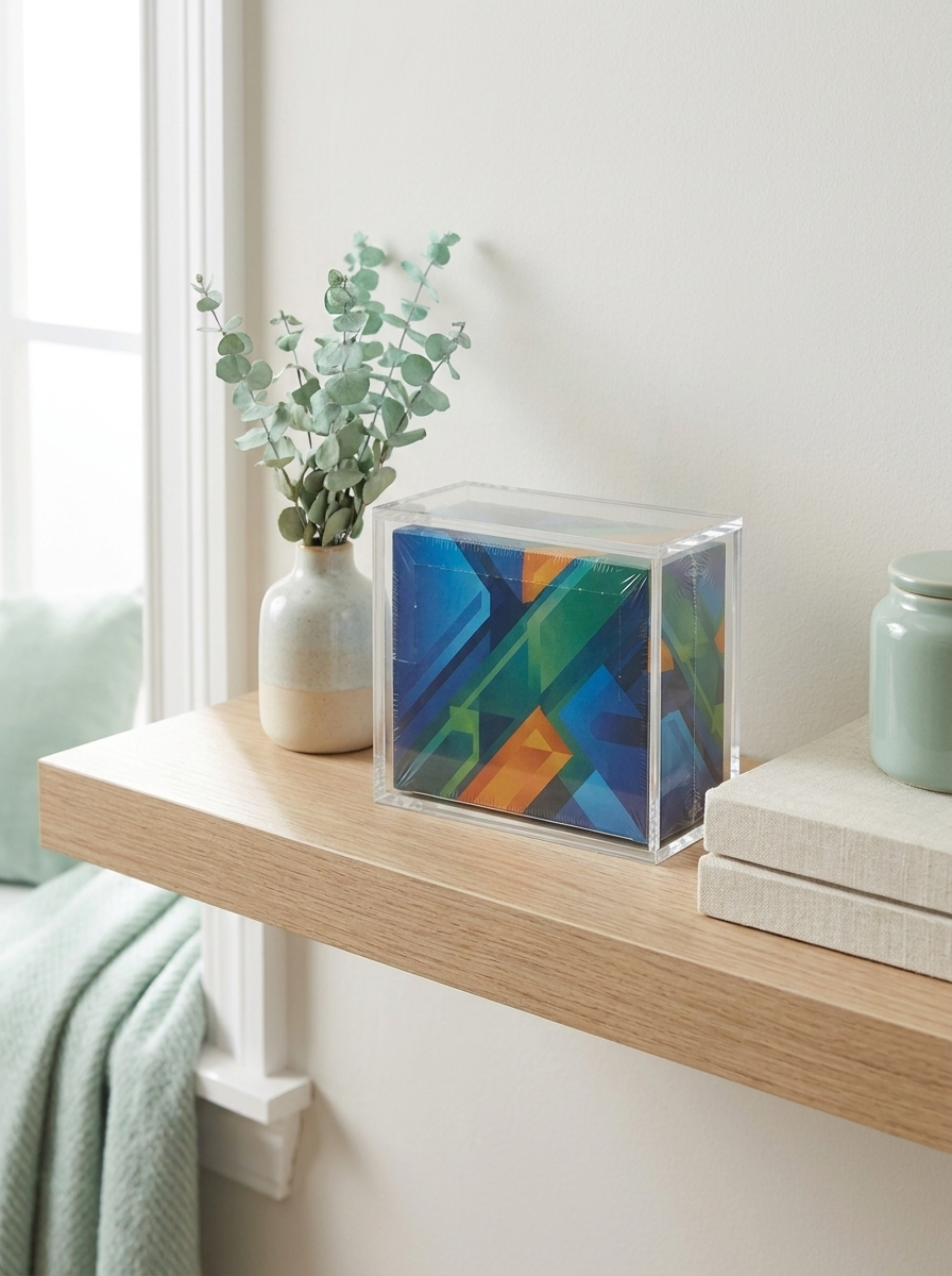 Display de boosters scellé dans une vitrine magnétique 5 mm Mintcase