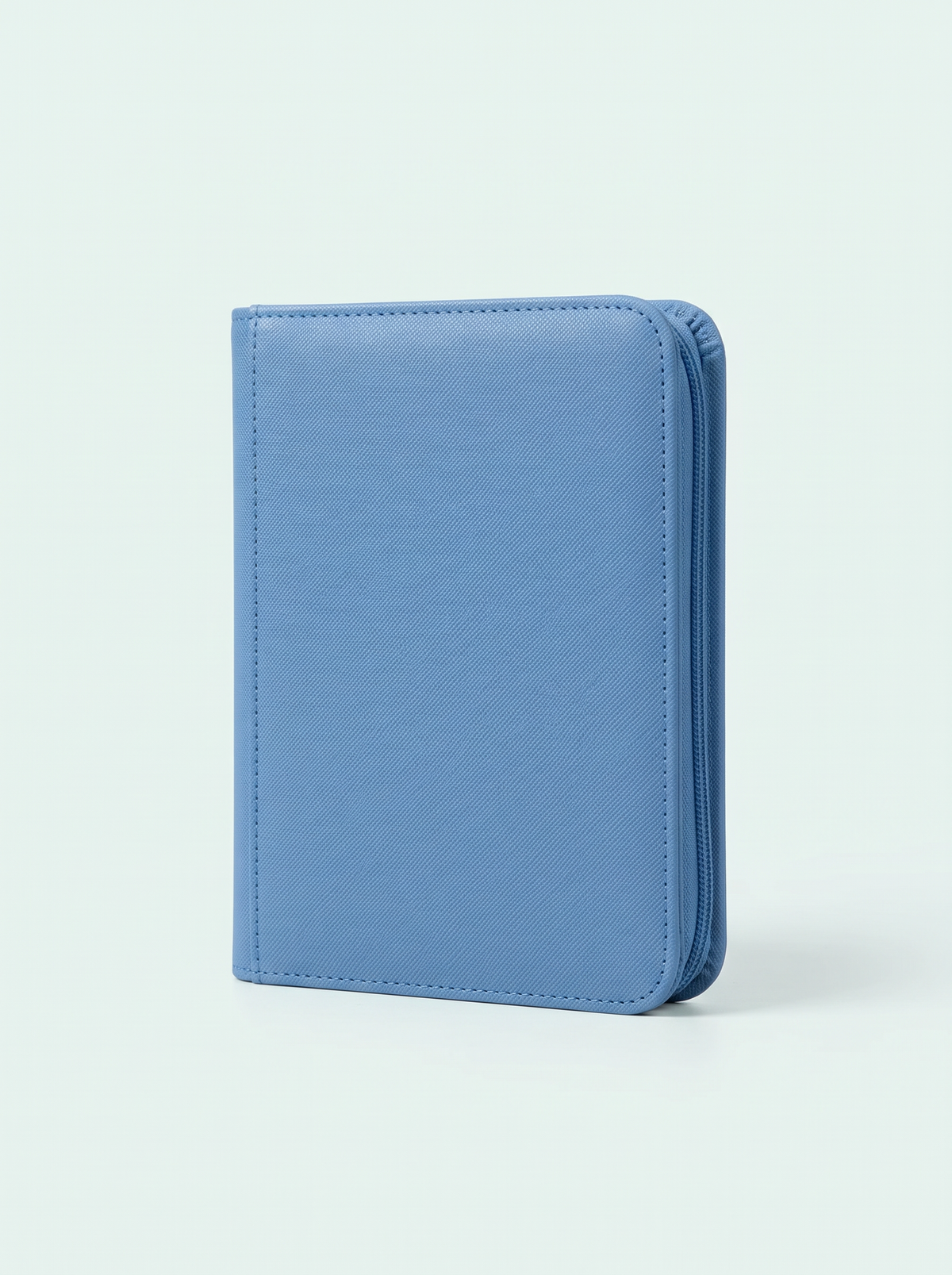 Mini classeur 4 pochettes bleu