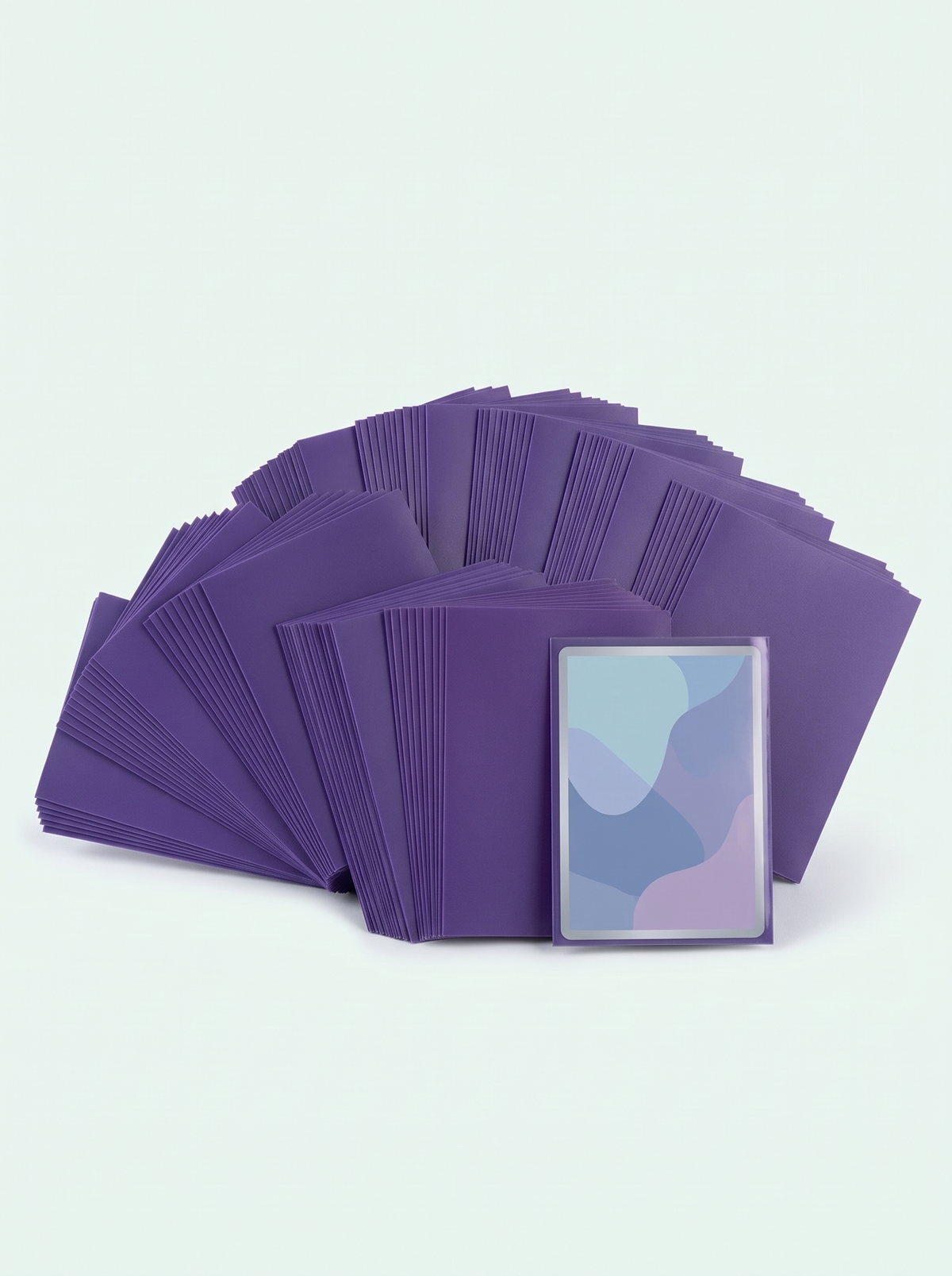 100 sleeves format japonais violet