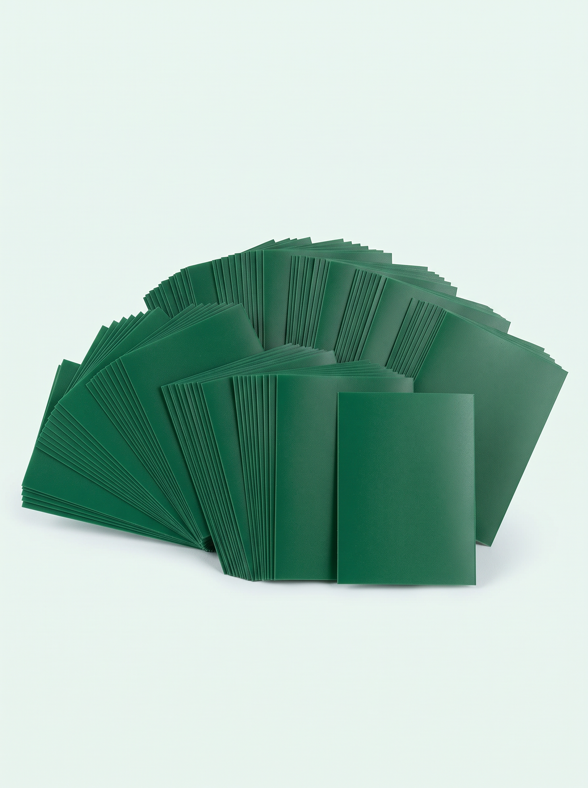 100 sleeves format japonais vert