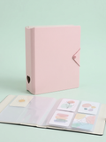 Classeur photocards A5 rose