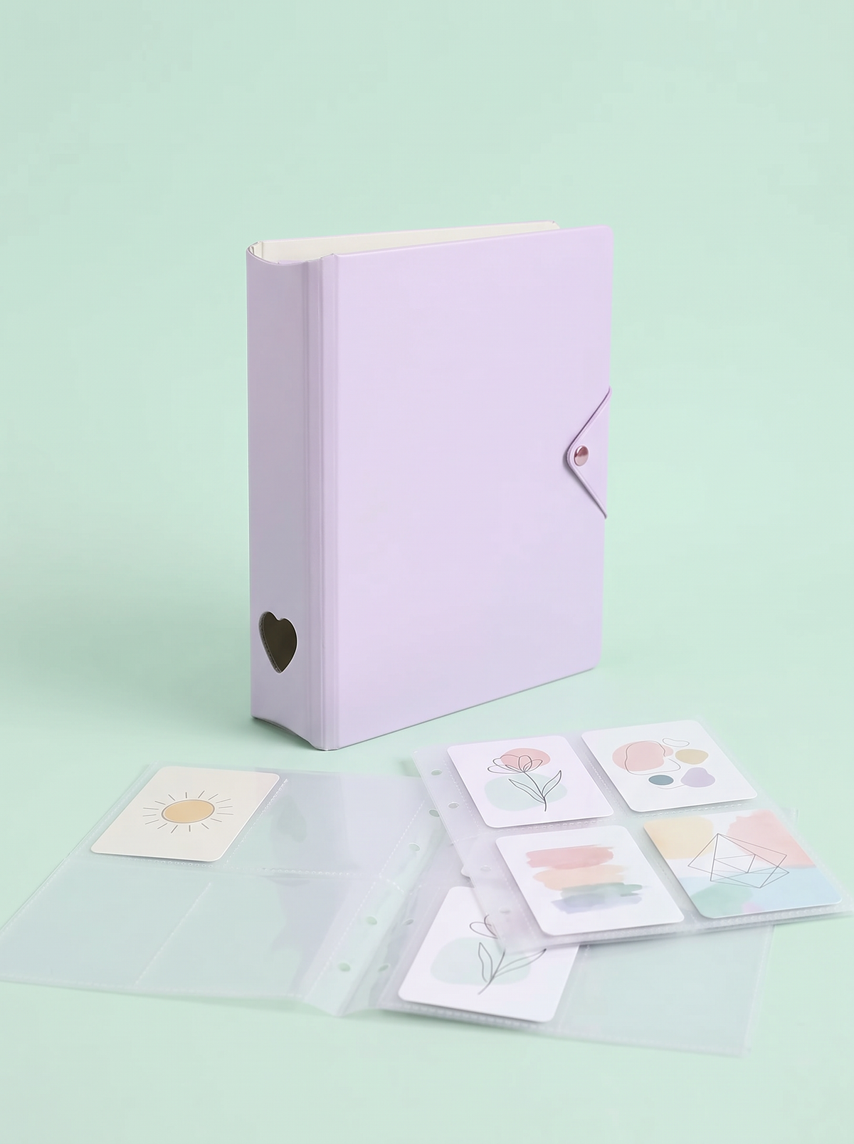 Classeur photocards A5 violet