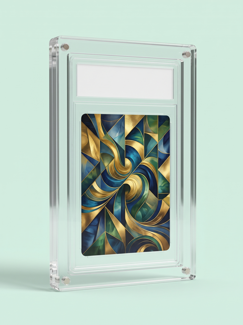 Vitrine pour carte gradée, petite