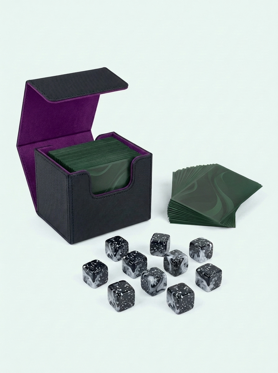Kit Joueur, sleeves vert foncé